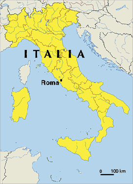 Map of Italy