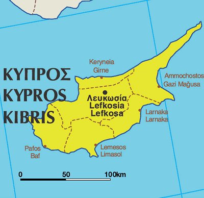 Cyprus map