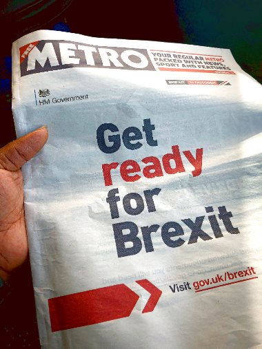 Get ready for Brexit - Photo by Habib Ayoade on Unsplash