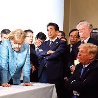 World leaders at G7 not impressed by Trump