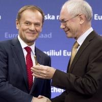 New EU chief Tusk vows action on 'threats', economy
