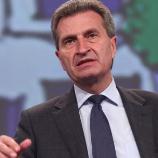 German Commissioner Oettinger voices fears of EU 'collapse'