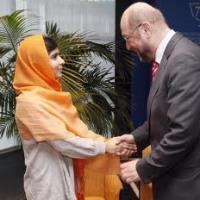 Pakistan's Malala receives EU Sakharov rights prize