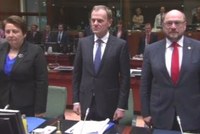 EU leaders in minute's silence for Tunis victims