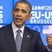 'Russia stands alone', Obama tells EU-US summit