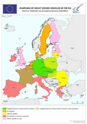 Charging of Heavy Goods Vehicles in the EU