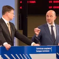 Dombrovskis - Moscovici- Photo EC Spain, Portugal under caution over budget deficits
