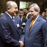 Cavusoglu - Hahn - Photo EC EU opens new chapter in Turkey membership talks