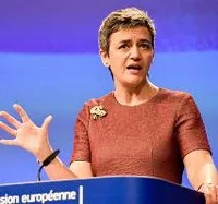 Margrethe Vestager - Photo EC Brussels fines car battery recycling cartel EUR 68m