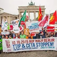 Stop TTIP demo Brussels registers 'Stop TTIP' citizen initiative