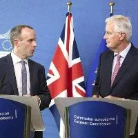 Raab - Barnier - Photo EC EU warns of impact of Brexit on rest of Europe