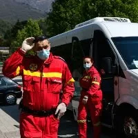 Photo Romanian coronavirus team EU medical teams deployed to Italy