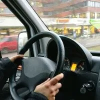 Truck driver - Photo by Ingo Joseph EU to recognise driving docs of Ukrainian refugees