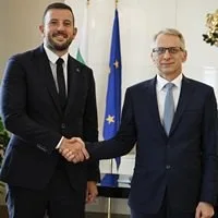 Sinkevicius - Denkov - Photo © European Union 2023 EU ends transitional measures for Bulgaria, Romania