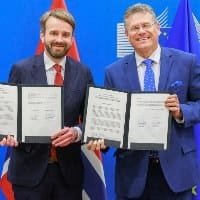 Vestre - Sefcovic - Photo © European Union 2024 EU, Norway sign deal on critical raw materials, batteries