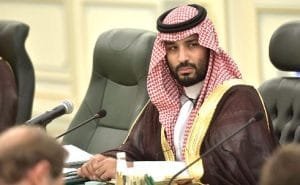 Saudi crown prince Mohammad bin Salman