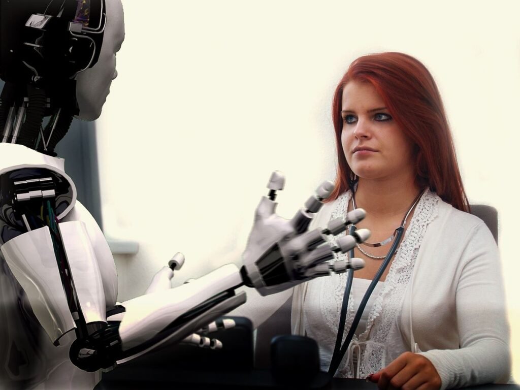 Robot doctor - Image by Thomas Meier from Pixabay