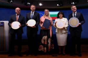 Bulgaria takes its place as 21st member of the eurozone Bulgaria euro - Photo © European Union 2025