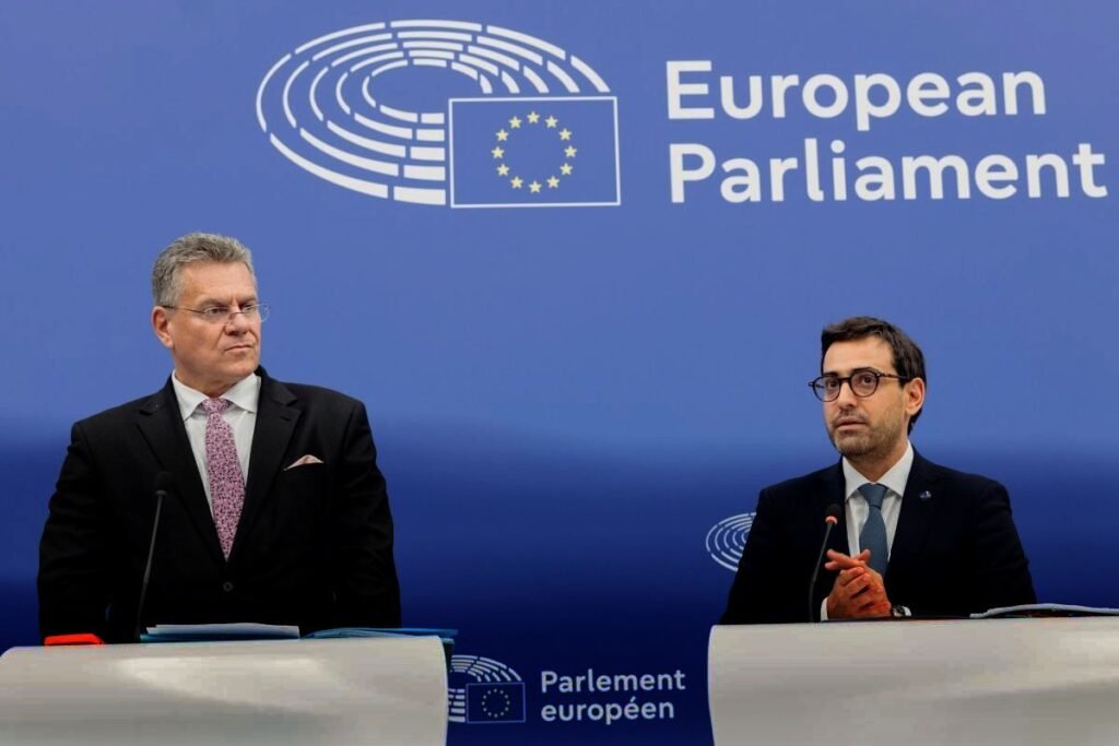 Sefcovic - Sejourne - Photo © European Union 2025