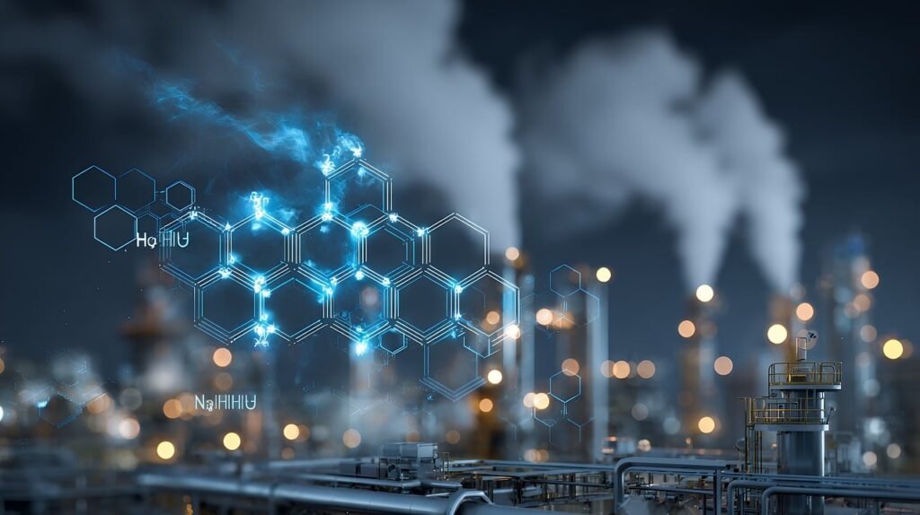 Chemical industry - AI-generated - Image by Vilius Kukanauskas from Pixabay