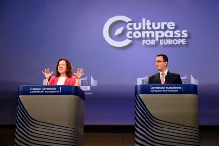 Roxana Mînzatu and Glenn Micallef - Photo © European Union 2025