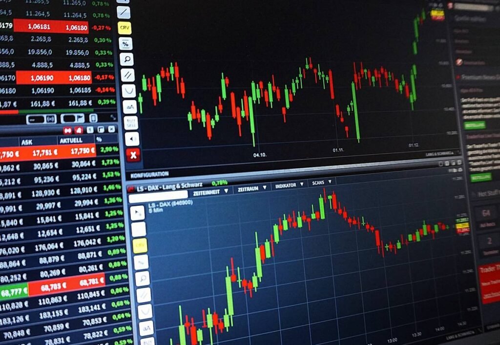 Stocks trading - Image by Csaba Nagy from Pixabay