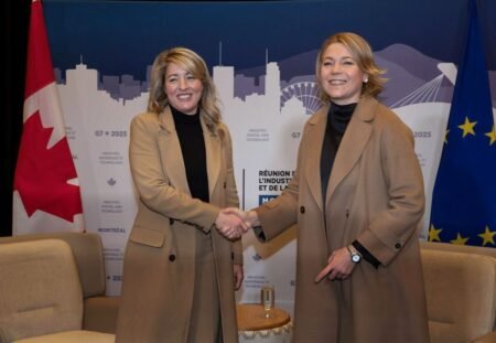 Melanie Joly and Henna Virkkunen - Photo © European Union 2025