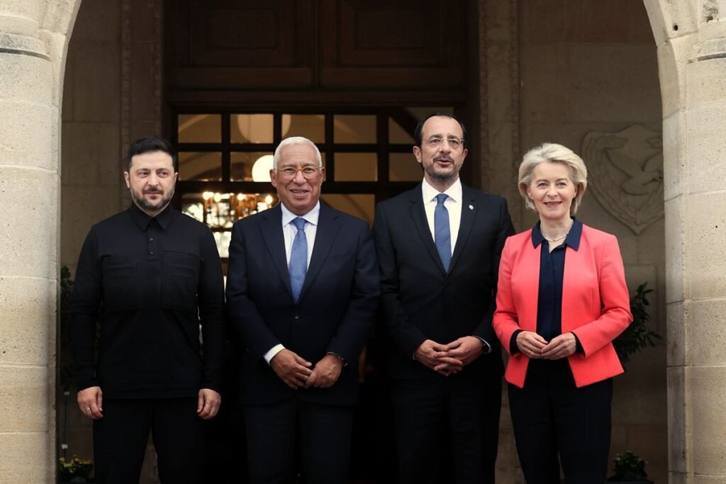 Zelensky - Costa - Christodoulides - von der Leyen - Photo © European Union 2026
