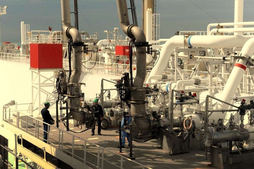 Liquified natural gas tanker - Photo by Sylvain Thomas © European Union 2012