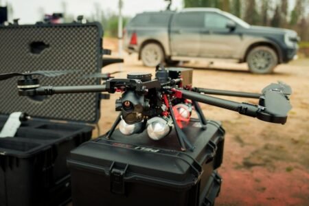 BEAK UAV drone made by Origin Robotics - Photo by Gints Ivuskans © European Union 2025