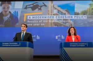 EUR 34.6 bn cohesion funds reallocated to EU’s strategic priorities Fitto - Mînzatu - Photo © European Union 2026