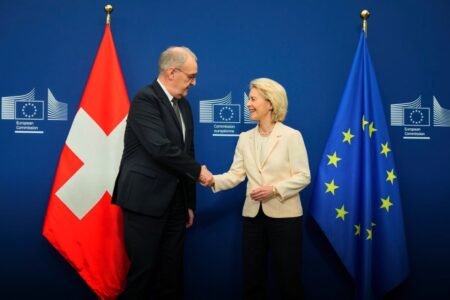EU and Switzerland strengthen ties with package of agreements Parmelin - von der Leyen - Photo by Dati Bendo © European Union 2026
