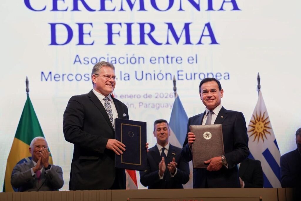 Mercosur signing - Maros Sefcovic - Photo © European Union 2026