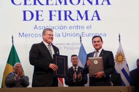 Mercosur signing - Maros Sefcovic - Photo © European Union 2026
