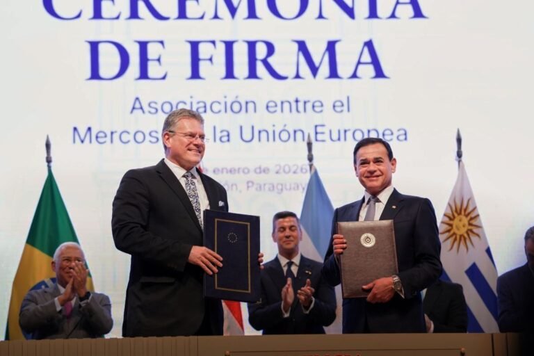 Mercosur signing - Maros Sefcovic - Photo © European Union 2026