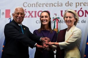 Costa - Sheinbaum - von-der-Leyen - Photo © European Union 2026