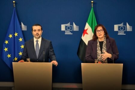 Asaad Al-Shaibani - Dubravka Suica © European Union 2026