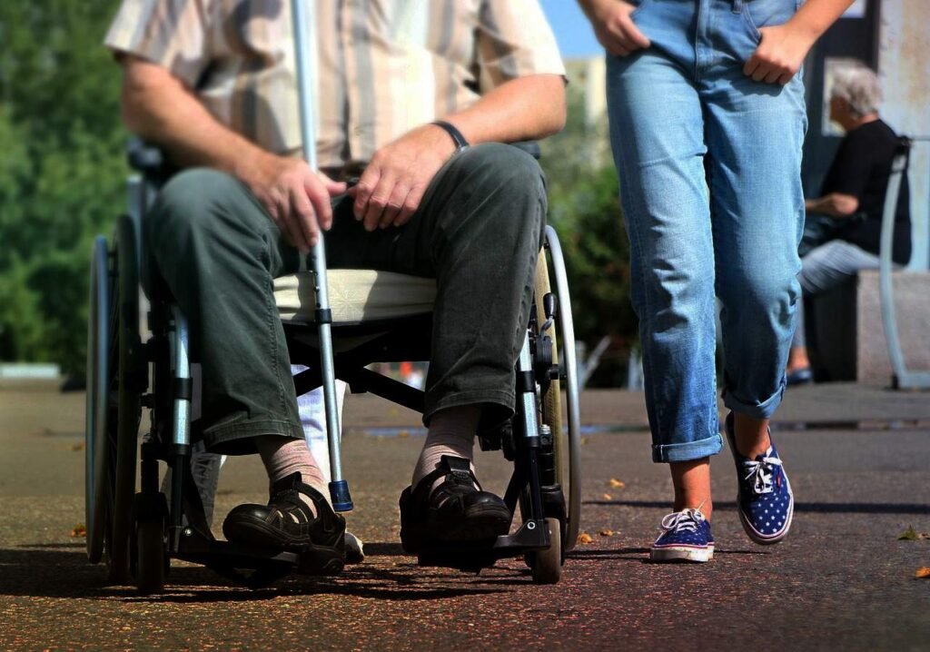 Disabled person - Image by svklimkinfrom Pixabay