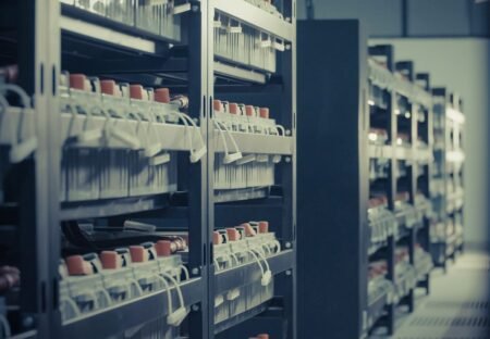 Battery pack data centre - Image by Akela999 on Pexels